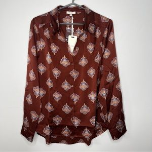 Pleione | Floral Print Blouse